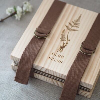 Wooden Herbal Press