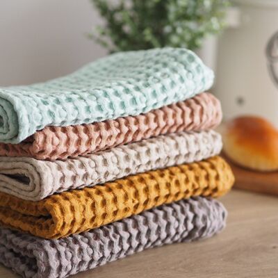 Linen kitchen towel or placemat