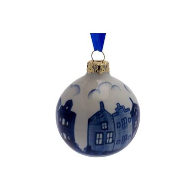 Christmas Ornament Canal Houses - Heinen Delft Blue