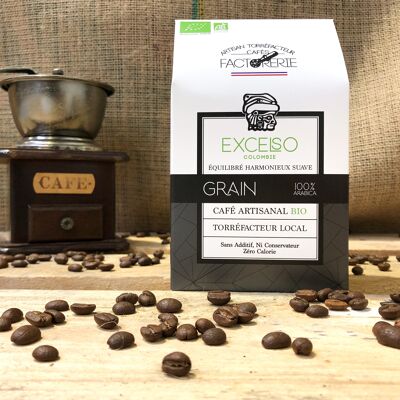 COLOMBIE EXCELSO BIO CAFE GRAIN - 250g