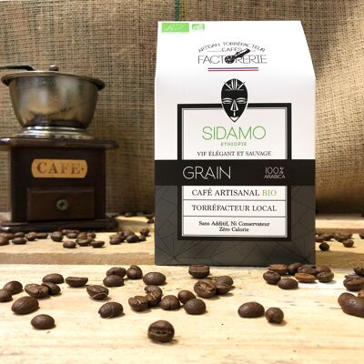 ETHIOPIE MOKA SIDAMO BIO CAFE  GRAIN - 250g