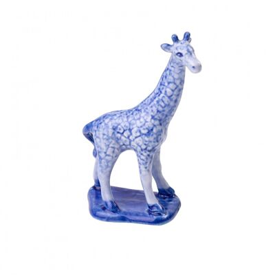 Miniatuur Giraffe - Heinen Delfts Blauw