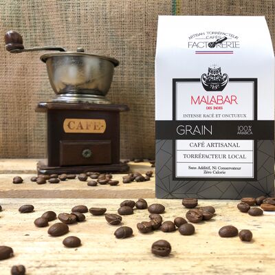 MALABAR DES INDES COFFEE GRAIN - 250g