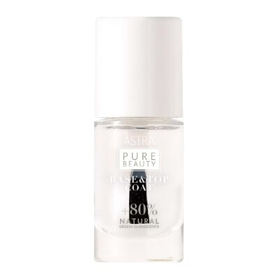 Pure Beauty Natural Base & Top Coat - Base et top coat 2 en 1