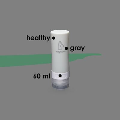 60ml Silicone Bottle (Grey)