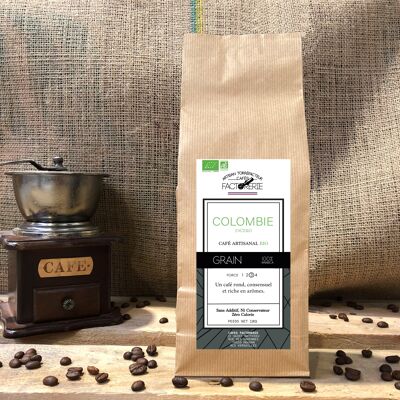 COLOMBIA EXCELSO BIO COFFEE GRAIN - 1kg