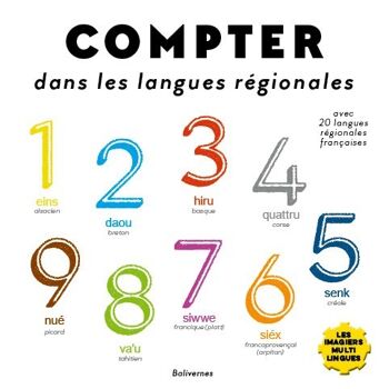Compter - Imagier des langues régionales 1