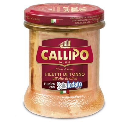 Filetti di tonno HO Boc. 170g CALLIPO / KP