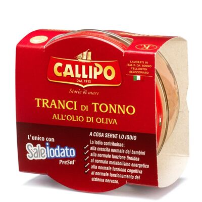 Whole Tuna "Tranci" HO Boc. 160g CALLIPO / K