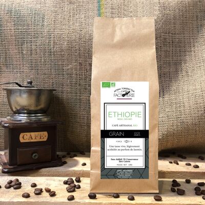 ETIOPÍA MOKA SIDAMO BIO CAFÉ EN GRANO - 1kg