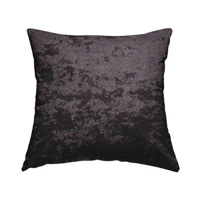 Polyester Fabric Crushed Purple Plain Cushions Piped Finish Handmade To Order