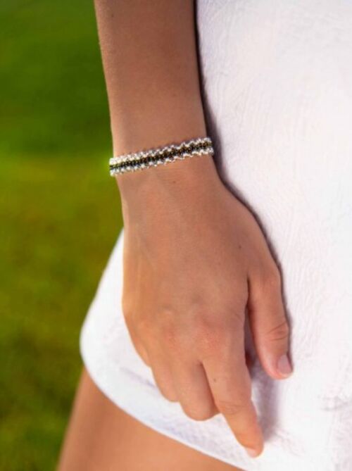 Bracelet fin Evy Rosa