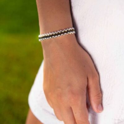 Bracelet fin Evy Rosa