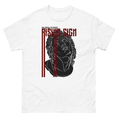 Rising Sign T Shirt White | Streetwear Sizes