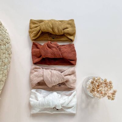 Knot headband / organic knit