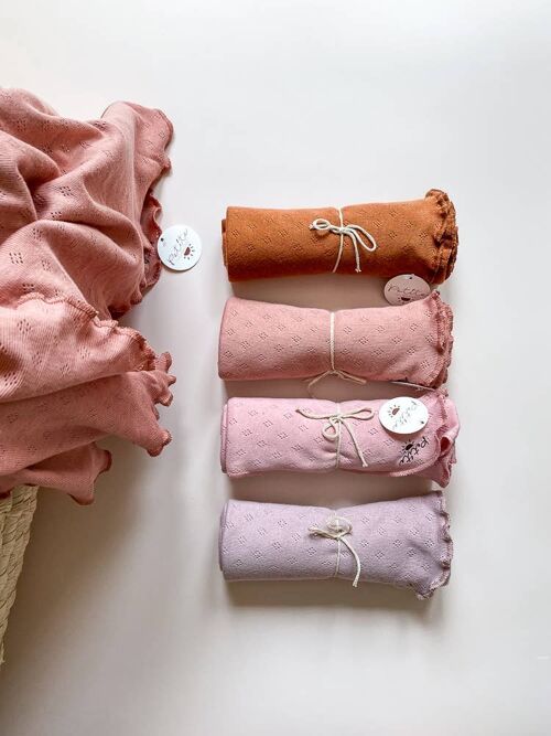 Baby blanket /  cotton pointoille