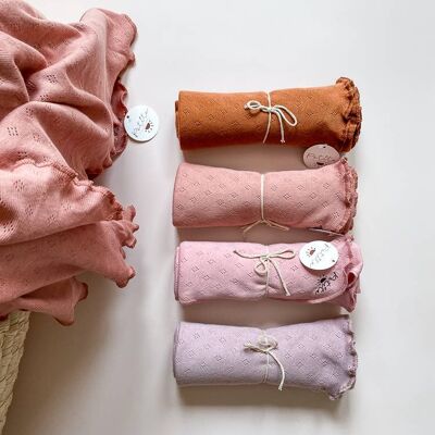 Baby blanket /  cotton pointoille