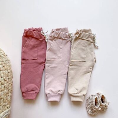 Pantaloni della tuta per bebè / cotone BIOLOGICO