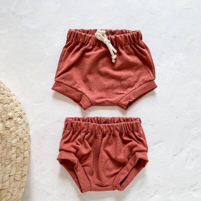 Babyshorts / recycelte Baumwolle