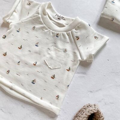 Kids T-shirt / sailboat