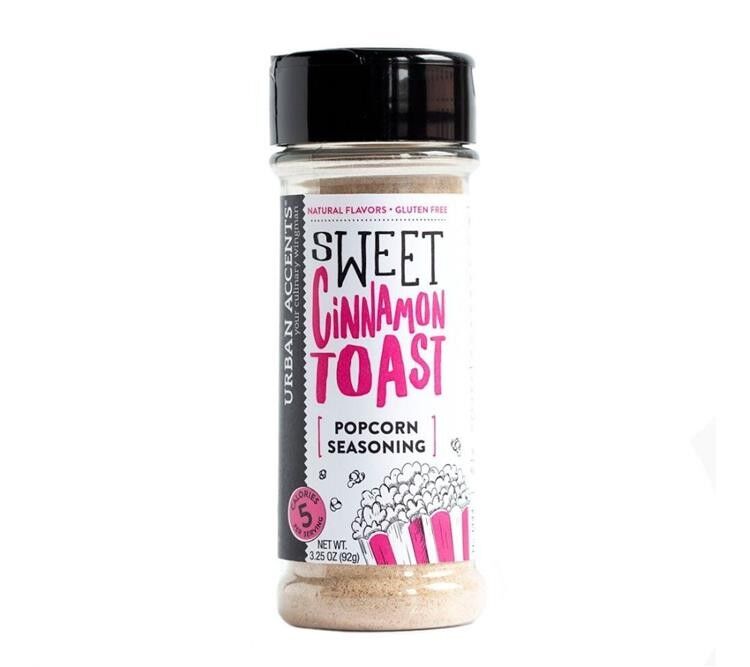 Toast alla cannella dolce con spezie per popcorn di Urban Accents