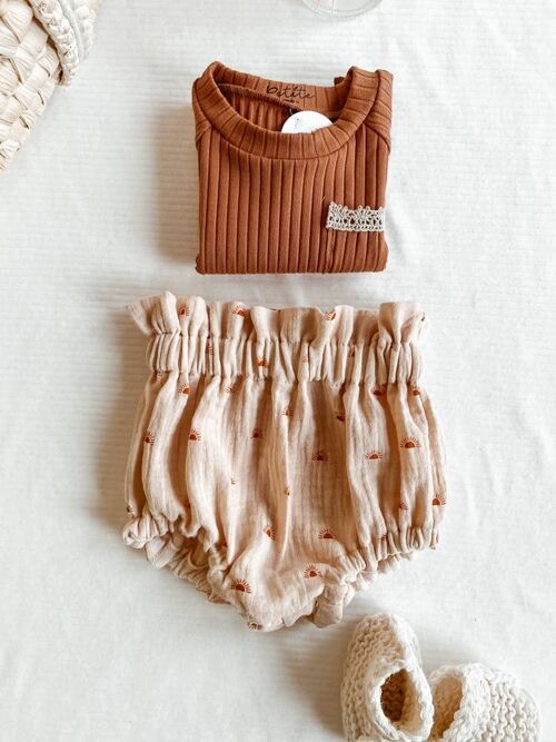 Baby bloomers / vanilla sunshine no ruffle