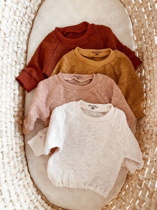 Organic Baby cotton sweatshirt
