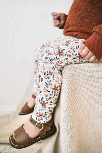 Legging bébé / fleuri 4