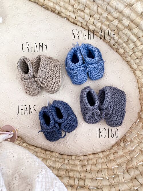 Hand Knitted Baby booties