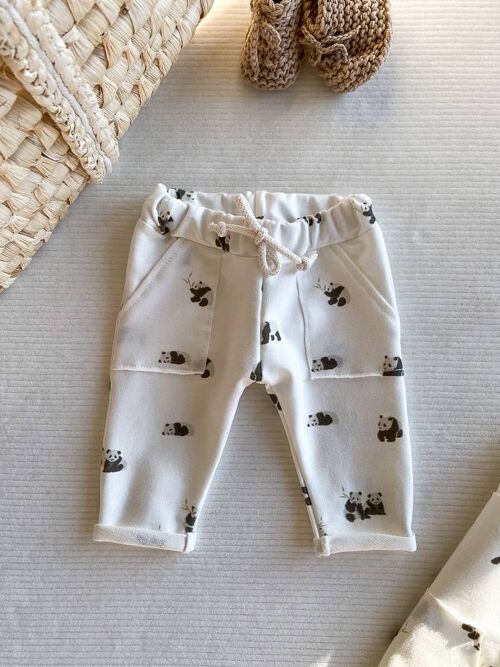 Baby sweatpants / panda
