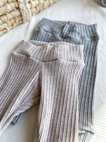 Legging bébé / tricot 2