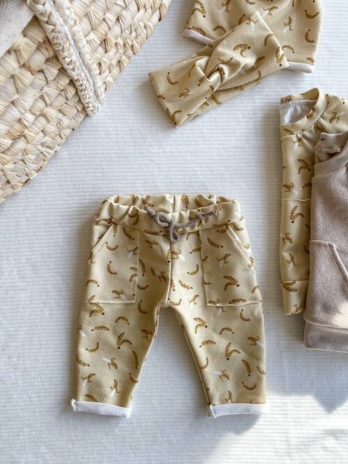 Baby sweatpants / banana