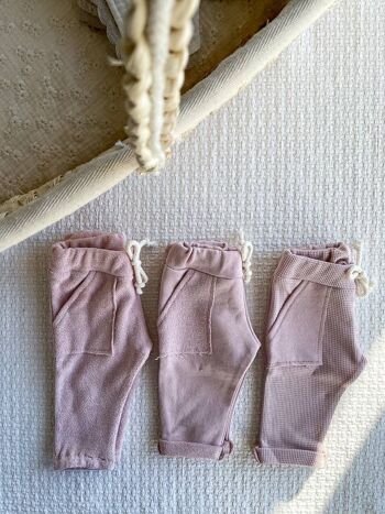 Pantalon de survêtement bébé / blush 2