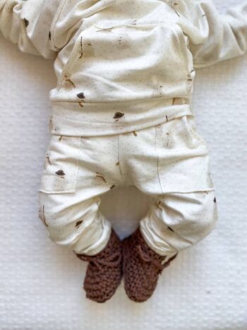 Pantalon de survêtement bébé / Bonhomme de neige 1
