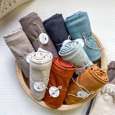 Swaddle blanket / melange cotton