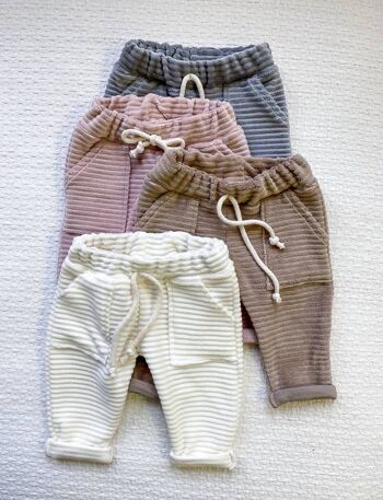 Pantalon de survêtement bébé / côtelé 2