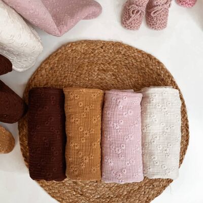 Coperta Swaddle / Ricamata