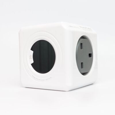 Powercube Monitor Adaptateur de prise murale 4 voies et calculateur de coût (* l'affichage de la devise est "Cent" comme sur les images du produit). - D'origine (8830-Inc)