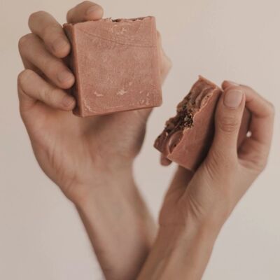 Silk soap - Pink