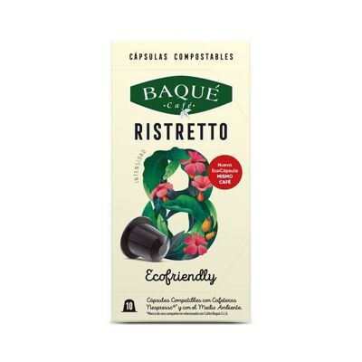 RISTRETTO NSP COMPOSTABLE CAPSULES - 10pcs