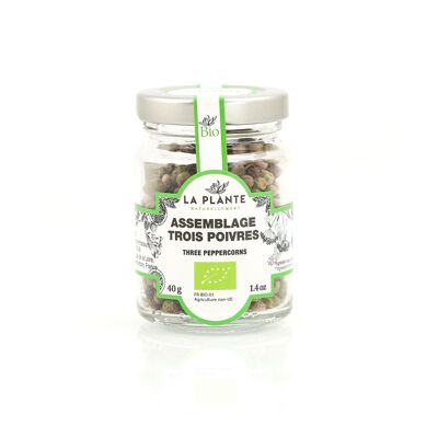 Organic three-pepper blend 40 g*