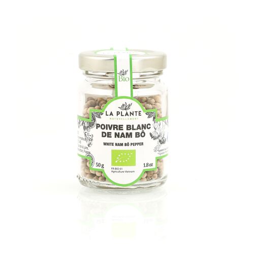 Poivre blanc de Nam Bô Biologique 50 g*