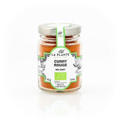 Curry rojo ecológico 45 g*