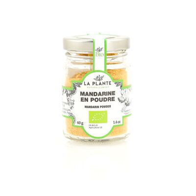 Mandarinenpulver Bio 40 g*