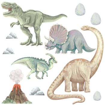 Sticker mural | dinosaures je 6