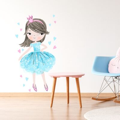 Wall Sticker | Princess Blue