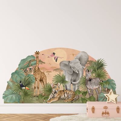 Sticker mural | Safari