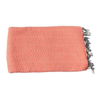 Serviette en coton Naturals 1843 - corail H 2