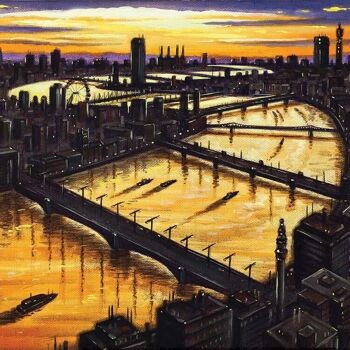 Thames Dawn (Pont de Londres à Battersea) 2
