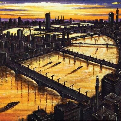 Thames Dawn (Pont de Londres à Battersea)